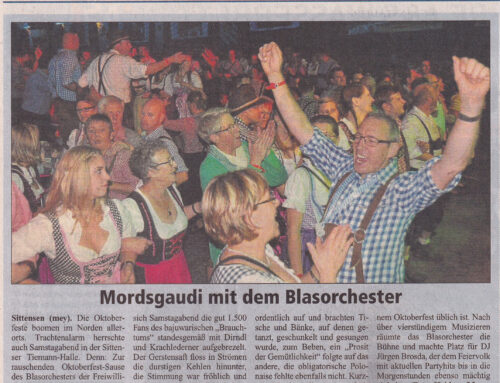 Oktoberfest in der Tiemann-Halle (2016)